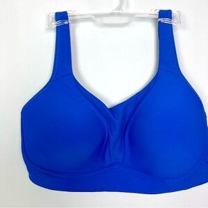 Lululemon Run Times Bra High Support  sz 34DDD blue